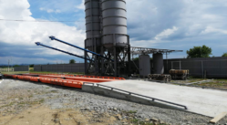 Track metal weighbridge