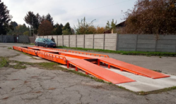 Track metal weighbridge