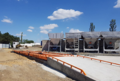 Track metal weighbridge